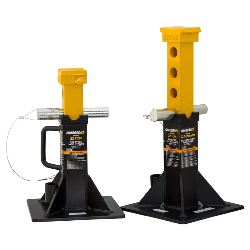 Omega 22 Ton Truck Stand Pin Style, Pair - 32225B