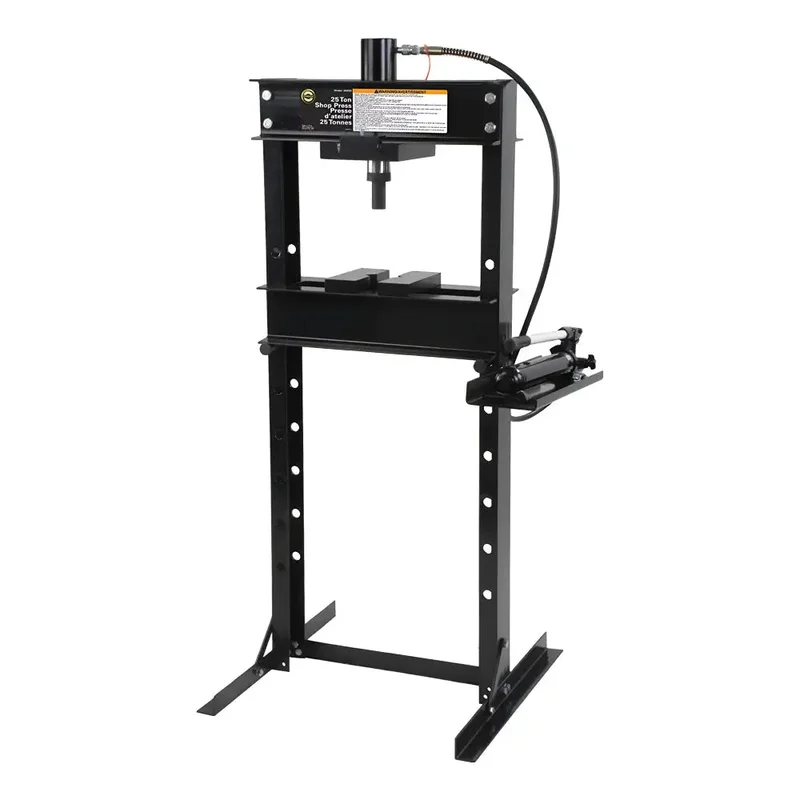 Omega 25 Ton Shop Press w/ Hand Pump - 60253