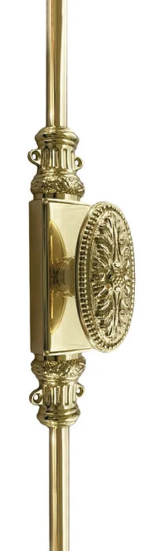 Omnia 2057 Solid Brass Cremone Bolts (DISCONTINUED)