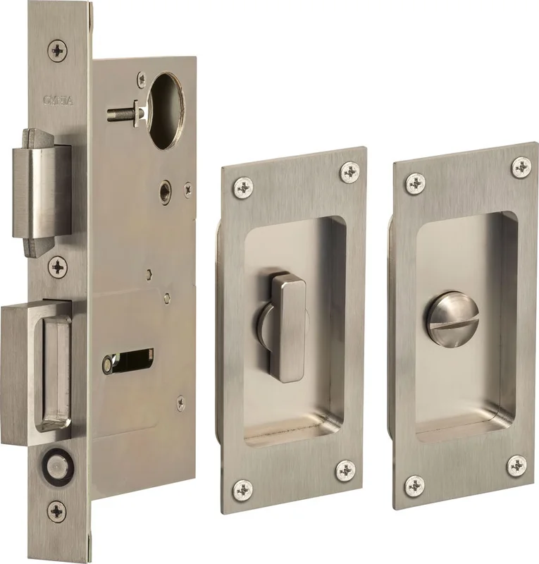 Omnia - 7012 Mortise Pocket Door Locks
