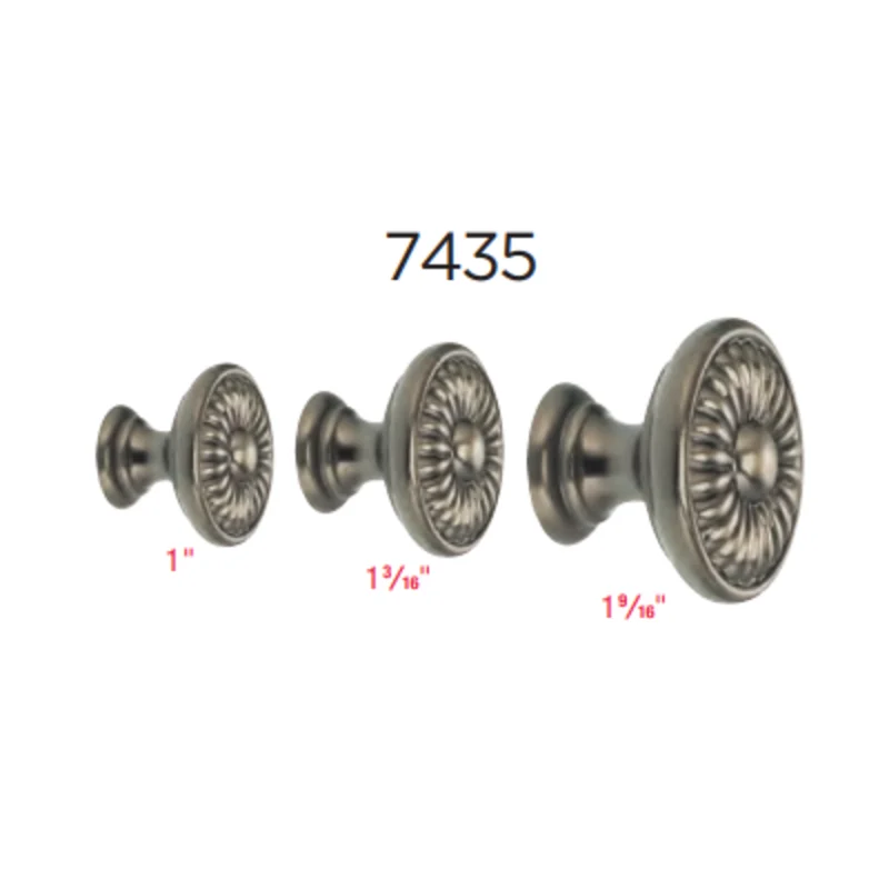 Omnia - Ornate - 7435 Cabinet Knob