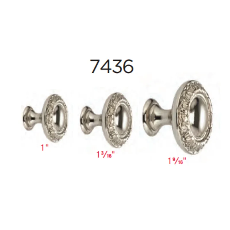 Omnia - Ornate - 7436 Cabinet Knob