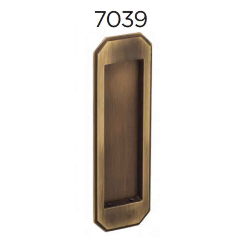 Omnia - Pocket Door Flushcups - 7039 Traditional Flush Cup