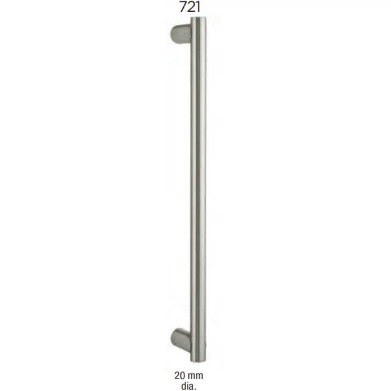 Omnia - Stainless Steel - 721 Modern Door Pull