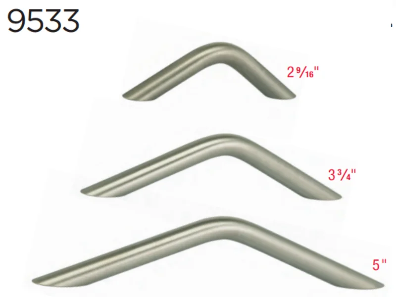 Omnia - Stainless Steel - 9533 Cabinet Pull