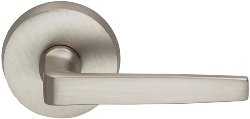 Omnia Style #36 Modern Solid Brass Door Lever