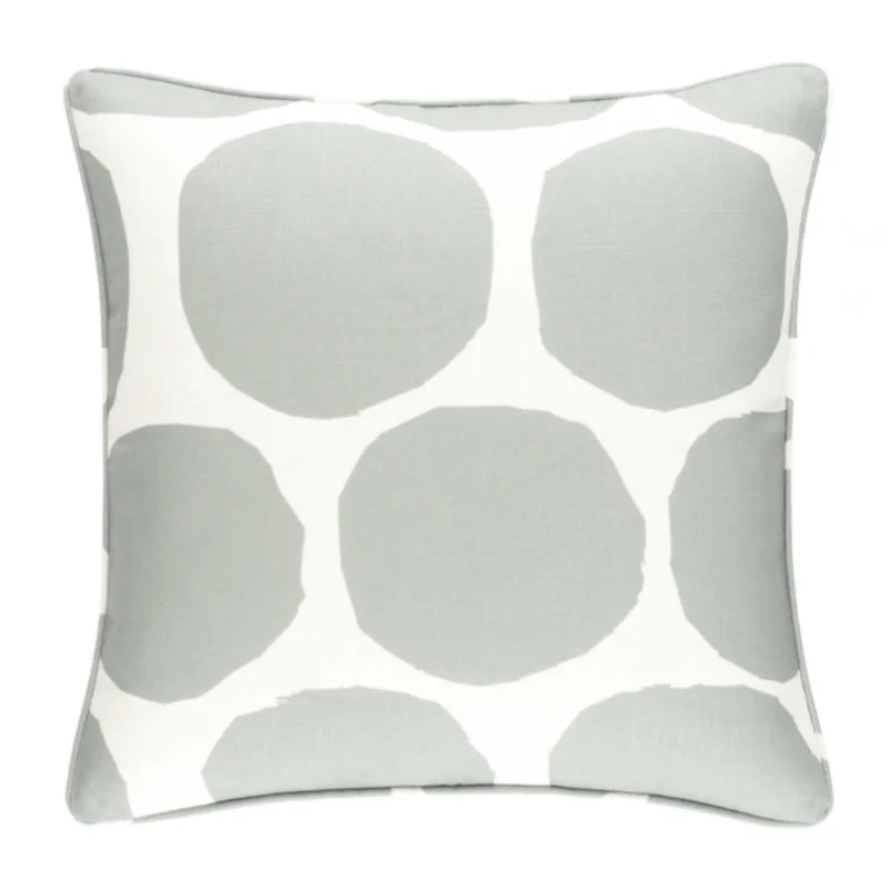 On The Spot Indoor/Outdoor Pillow- Shale, 22" x 22"