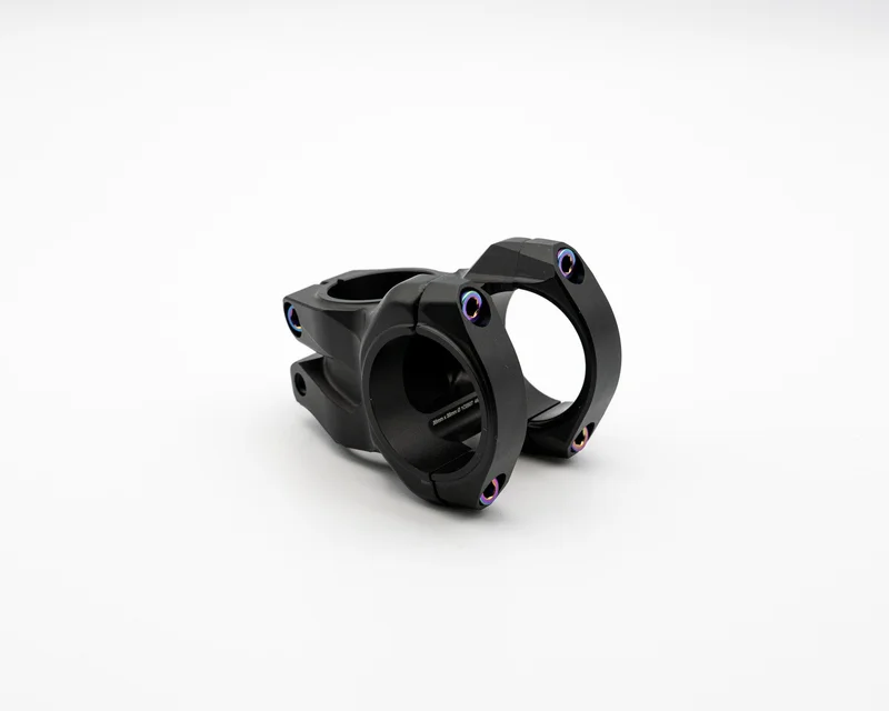 OneUp Stem Bolt Kit - Titanium Rainbow Oil Slick