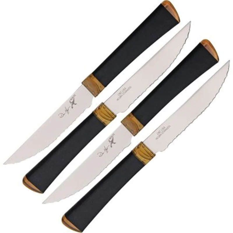 Ontario Knife Co. Agilite Four Piece Steak Knife Set