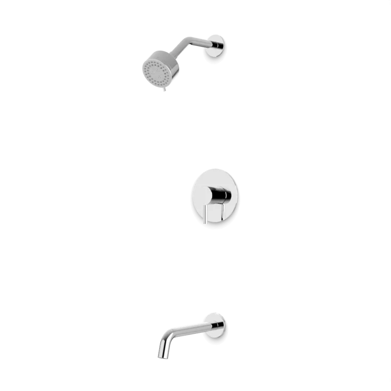 Opera 2-Way Multifunction Pressure Balance Shower Trim Kit with Tub Filler
