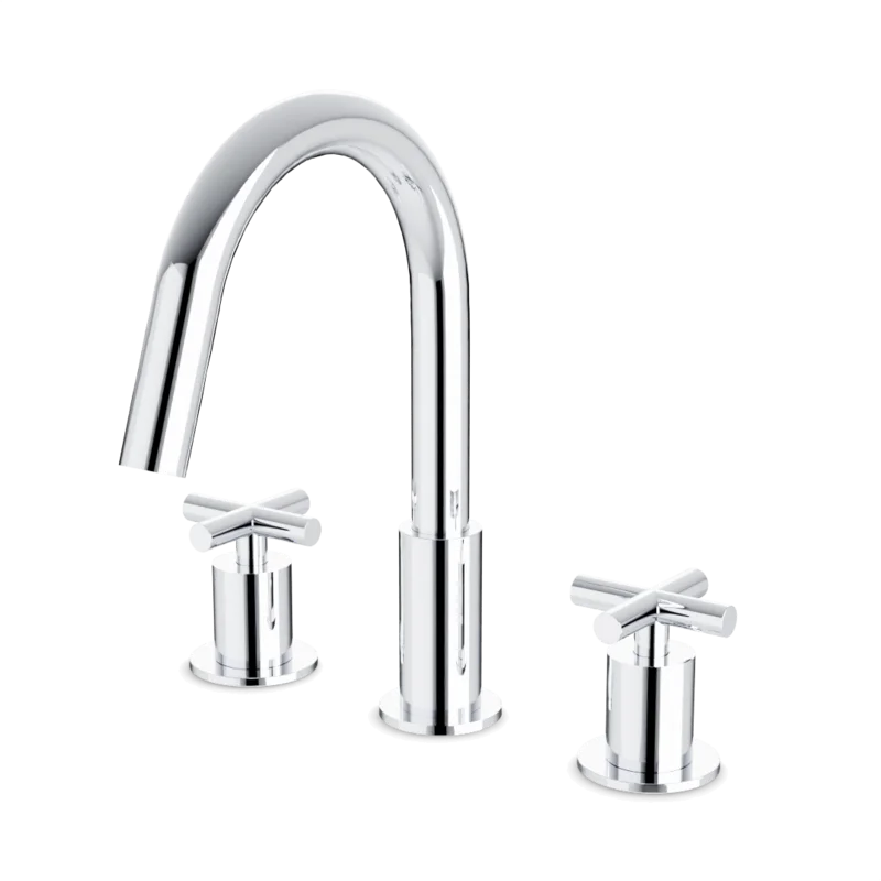 Opera 8" Widespread Bathroom Faucet With Cross Handles