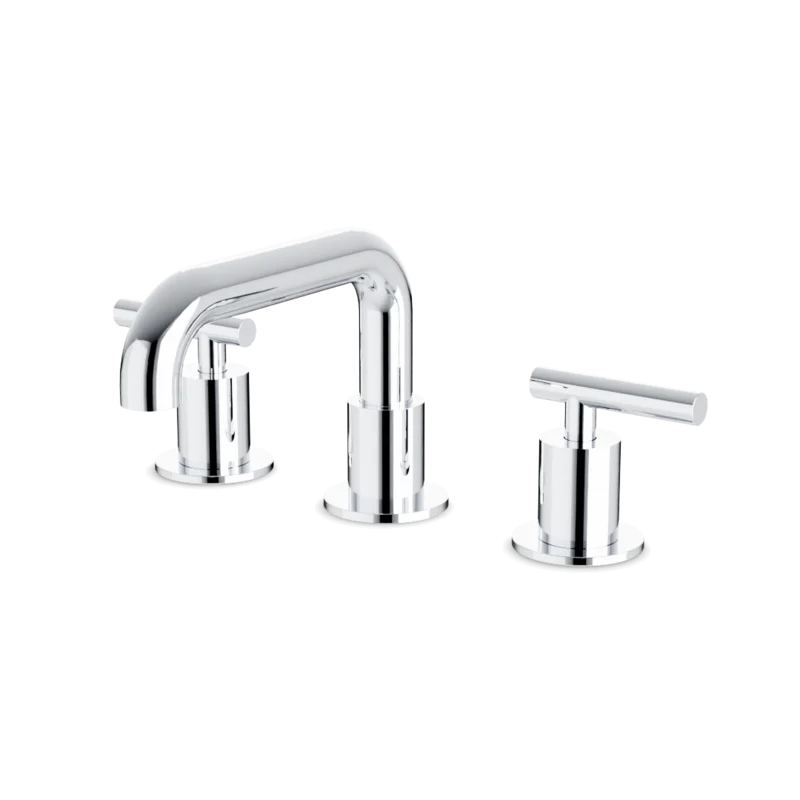 Opera 8" Widespread Bathroom Faucet With Low Spout & Lever Handles