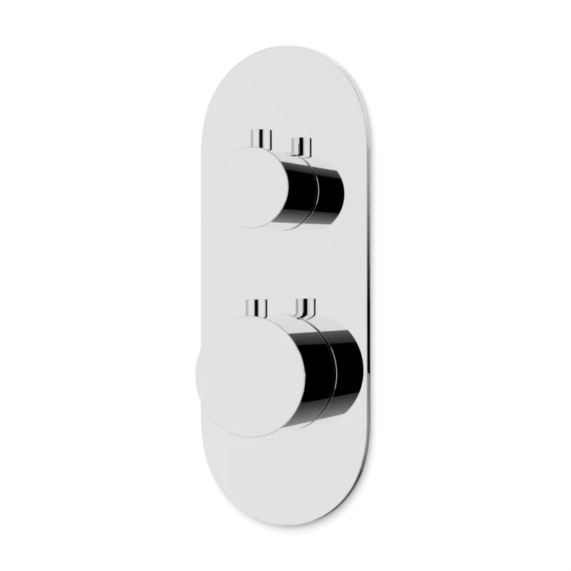 Opera Thermostat with 3-Way Diverter & Off Position Linear Trim Kit