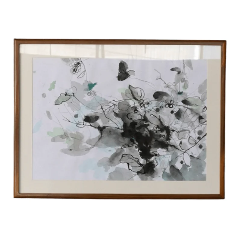 Original Ink Painting on Paper by Ramadhyan - L1, 29" x 22"