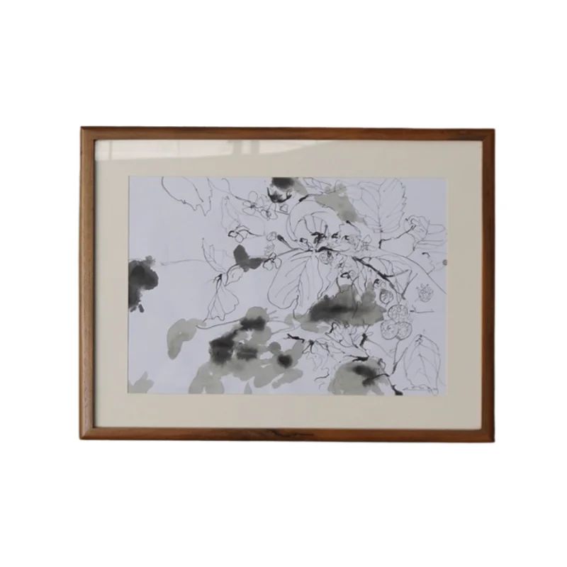 Original Ink Painting on Paper by Ramadhyan - S1, 22" x 17"