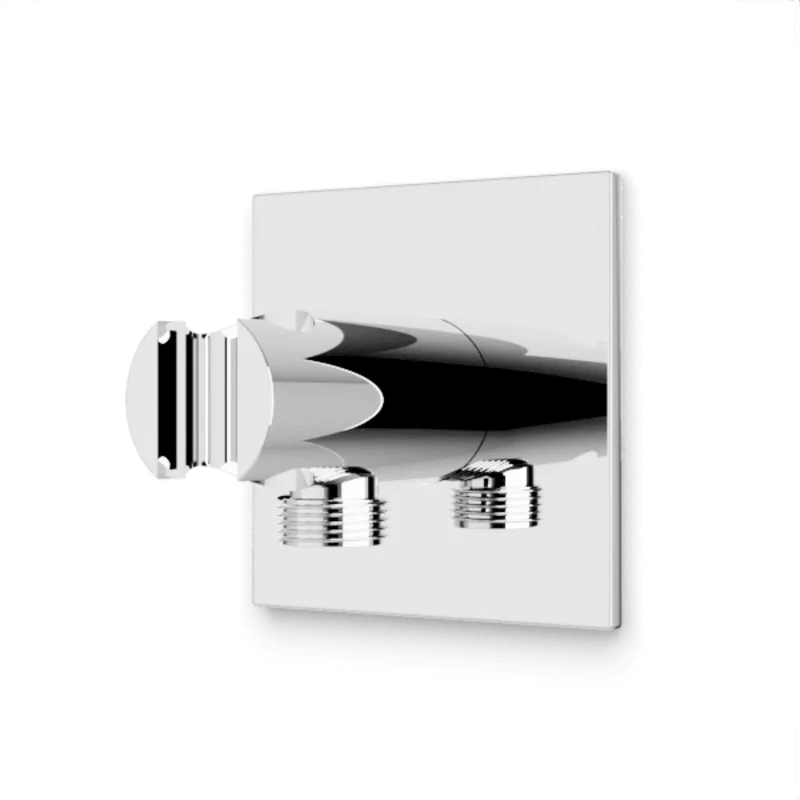Otella 3.25" Shower Outlet Elbow with Hand Shower Holder