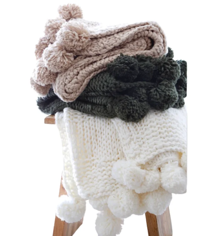 Oulu Throw, 3 Colors Forest