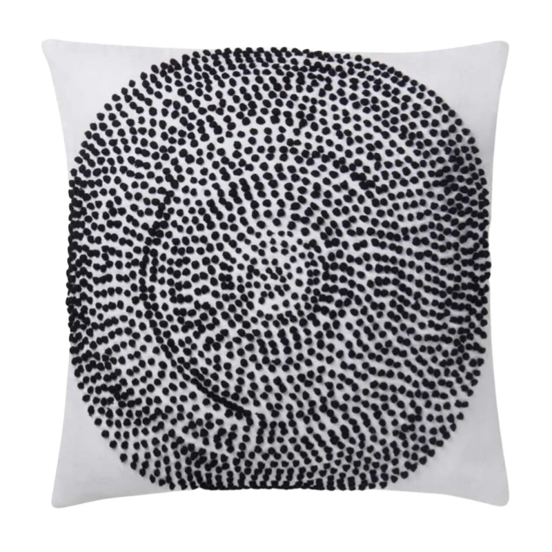 P0640 Natural/Black, 22" x 22"