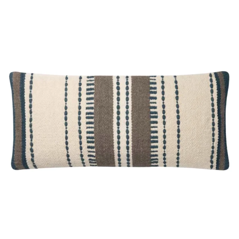 P1132 MH Blue/Natural, 12" x 27", Magnolia Home by Joanna Gaines Loloi