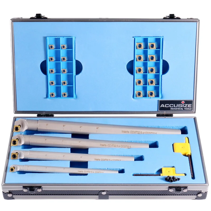 P252-S410, SCLCR 31 ps/set Indexable Boring Bars with 20 pieces CCMT Inserts