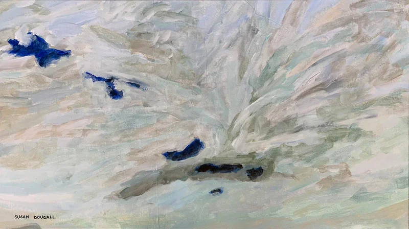 Paintings, 42"L x 24"W