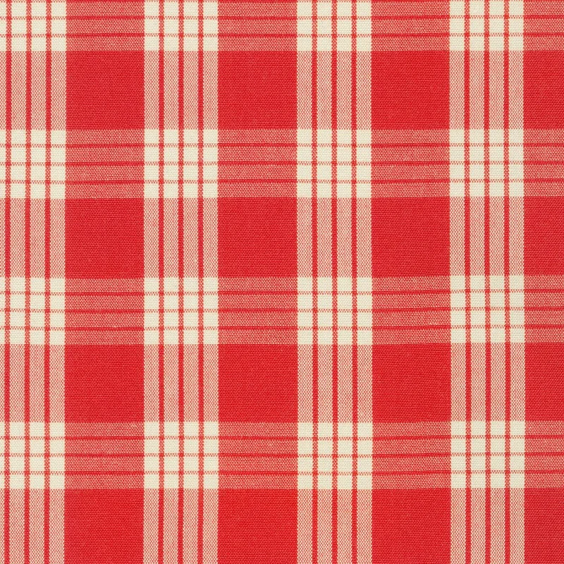 PALAKA PLAID: Red (1/4 Yard)