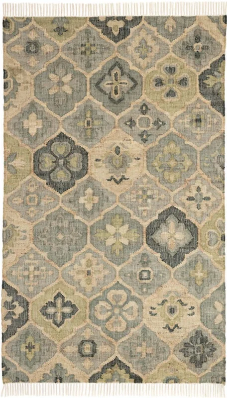 Pali Woven Jute Rug, Evergreen