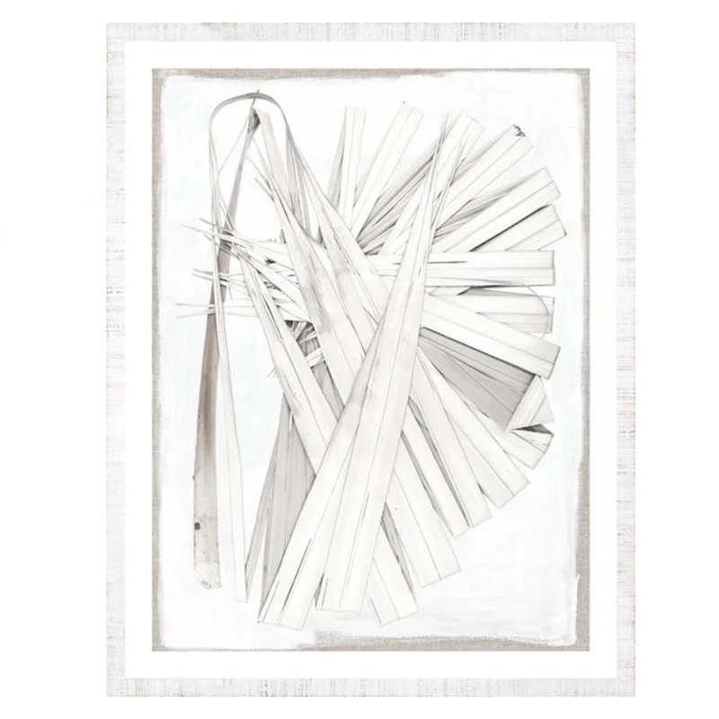 Palm Pressings I - Oyster, 29" x 37"
