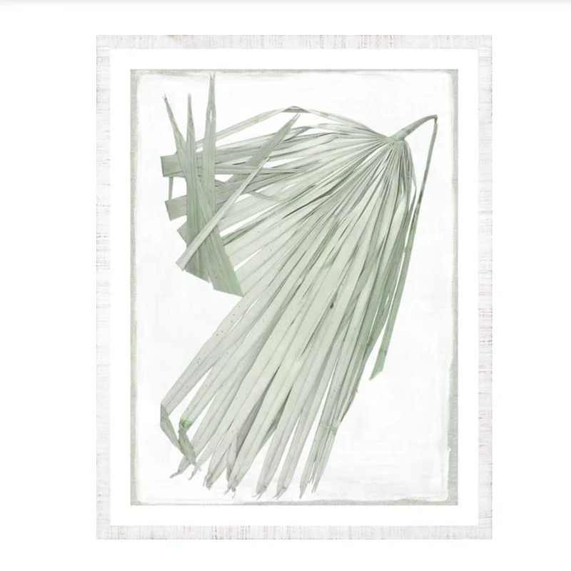 Palm Pressings III - Biscay, 29" x 37"
