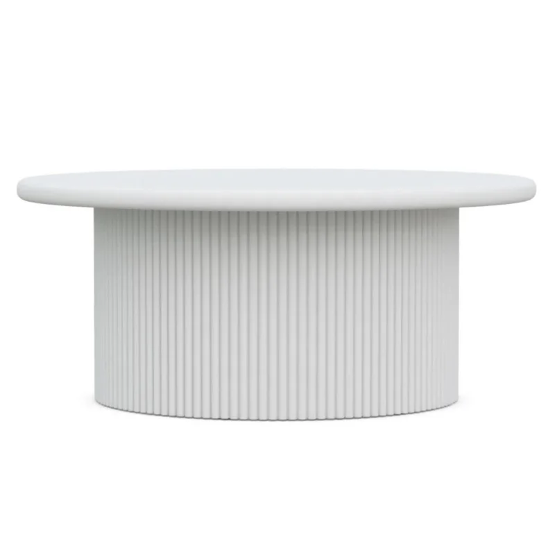 Palma 40" Coffee Table, White