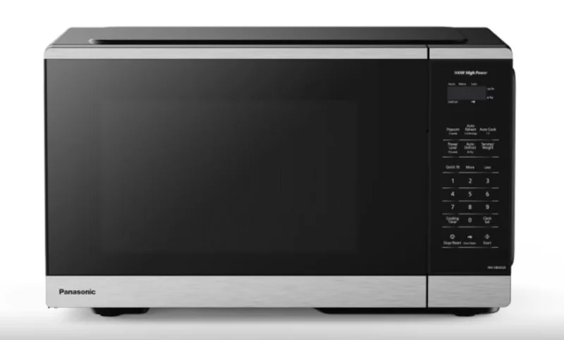 Panasonic - 0.9 cu. Ft  Counter top Microwave in Black - NNSB42QSC Black