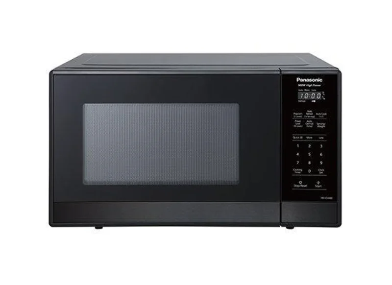 Panasonic - 0.9 cu. Ft  Counter top Microwave in Stainless/Black - NNSG448S Stainless