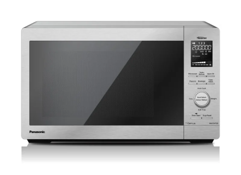 Panasonic - 0.9 cu. Ft  Counter top Microwave in Stainless - NNSD47QS Stainless