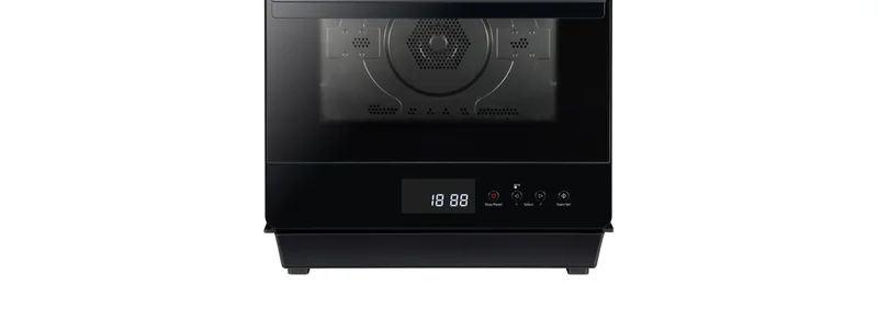 Panasonic - 1.1 cu. Ft  Counter top Microwave in Black - NNCS89LB Black