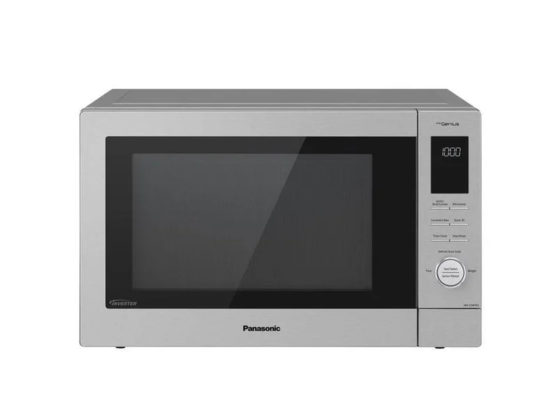 Panasonic - 1.2 cu. Ft Counter top Microwave in Stainless - NNCD87KS Stainless