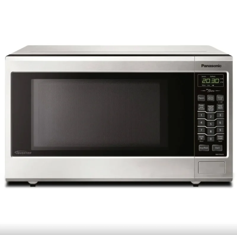 Panasonic - 1.2 cu. Ft Counter top Microwave in Stainless - NNST663SCC Stainless