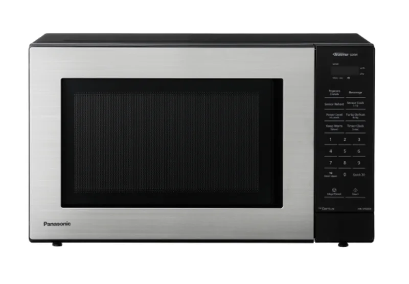 Panasonic - 1.2 cu. Ft Counter top Microwave in Stainless - NNST66QSC Stainless