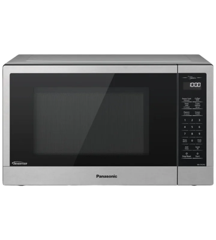 Panasonic - 1.2 cu. Ft Counter top Microwave in Stainless - NNST67KS Stainless