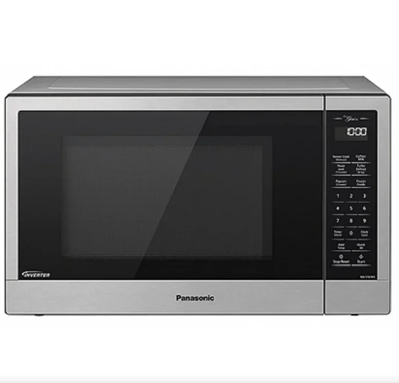 Panasonic - 1.2 cu. Ft Counter top Microwave in Stainless - NNST67KSC Stainless