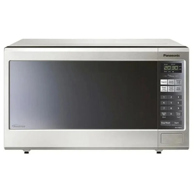 Panasonic - 1.2 cu. Ft Counter top Microwave in Stainless - NNST681SCC Stainless