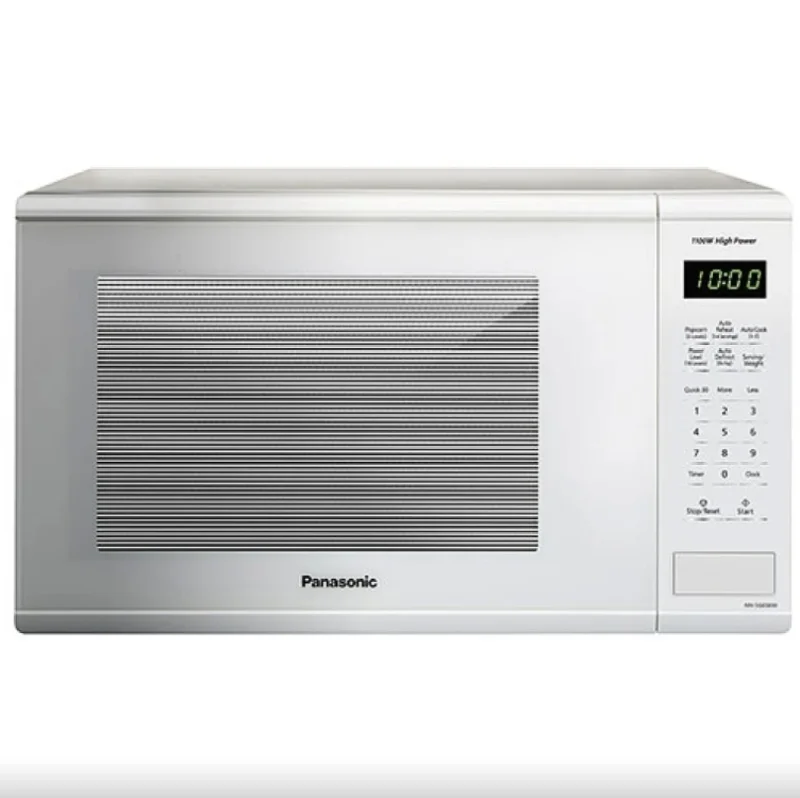 Panasonic - 1.3 cu. Ft Counter top Microwave in White - NNSG656WC White