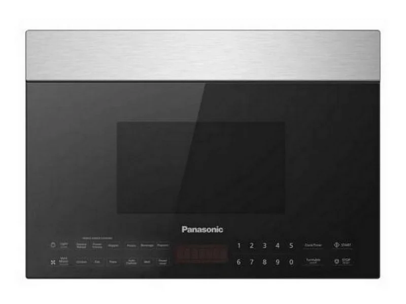Panasonic - 1.4 cu. Ft Over the range Microwave in Stainless - NNSG138S Stainless