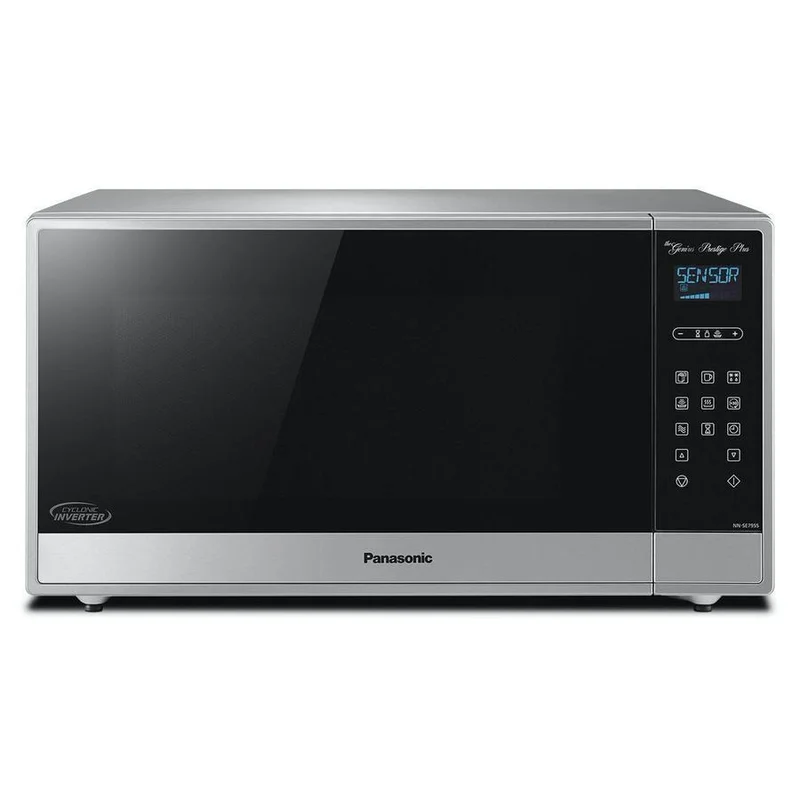 Panasonic - 1.6 cu. Ft Counter top Microwave in Stainless - NNSE795S Stainless