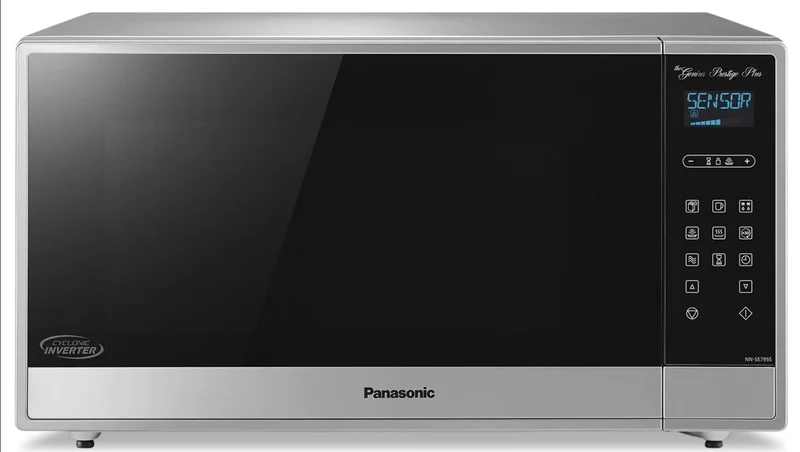 Panasonic - 1.6 cu. Ft Counter top Microwave in Stainless - NNSE795SC Stainless