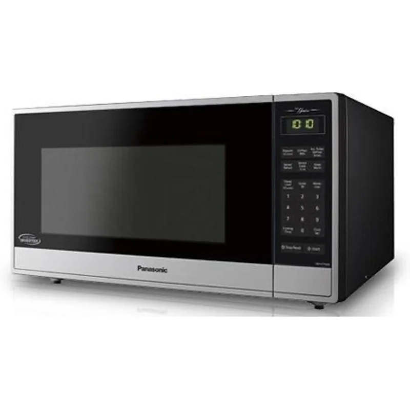 Panasonic - 1.6 cu. Ft Counter top Microwave in Stainless - NNST765S Stainless