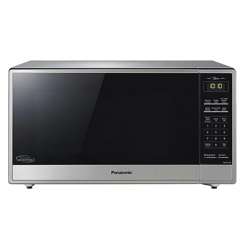 Panasonic - 1.6 cu. Ft Counter top Microwave in Stainless - NNST775S Stainless
