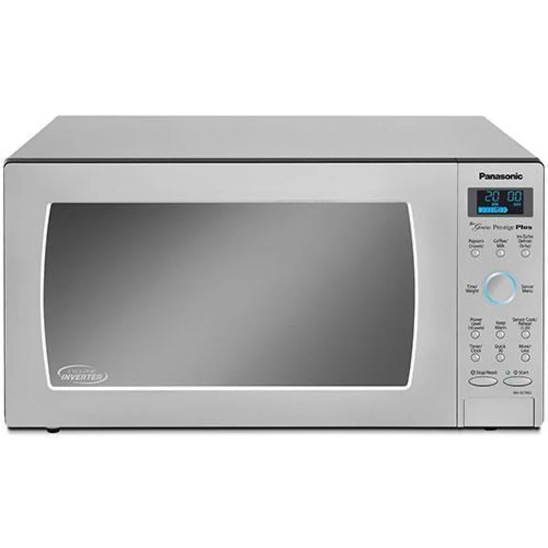 Panasonic - 1.6 cu. Ft Counter top Microwave in Stainless steel - NNSE796S Stainless