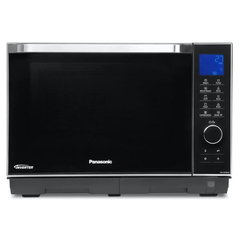 Panasonic - 1 cu. Ft  Counter top Microwave in Black - NNDS58HB Black