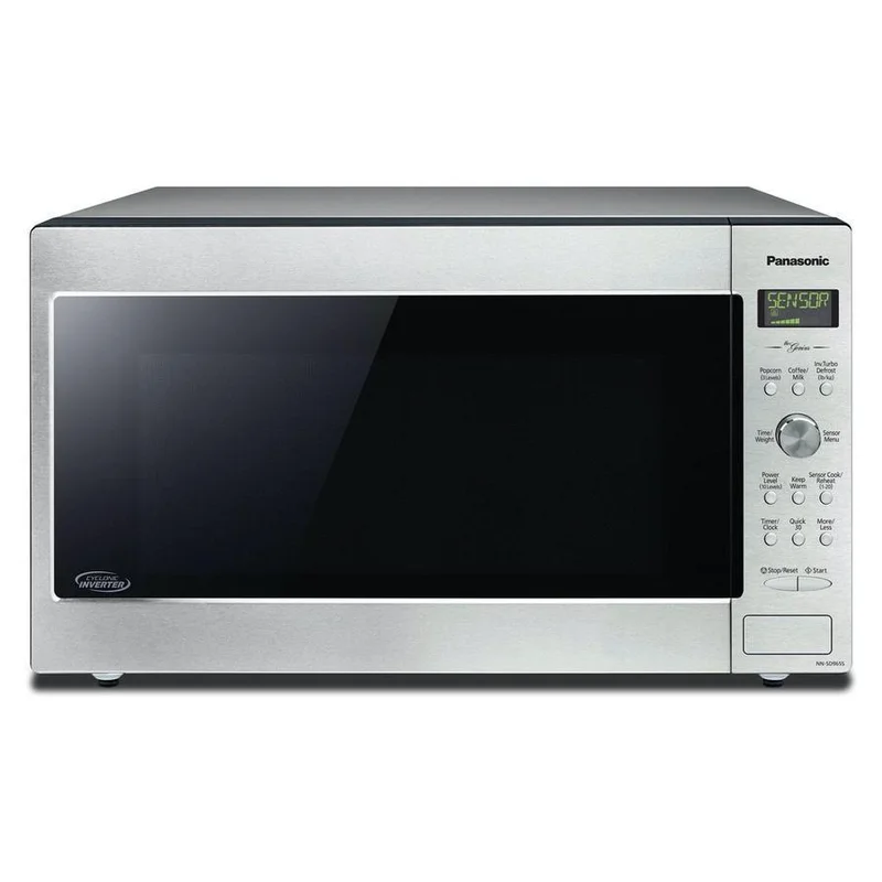 Panasonic - 2.2 cu. Ft Counter top Microwave in Stainless - NNSD965S Stainless