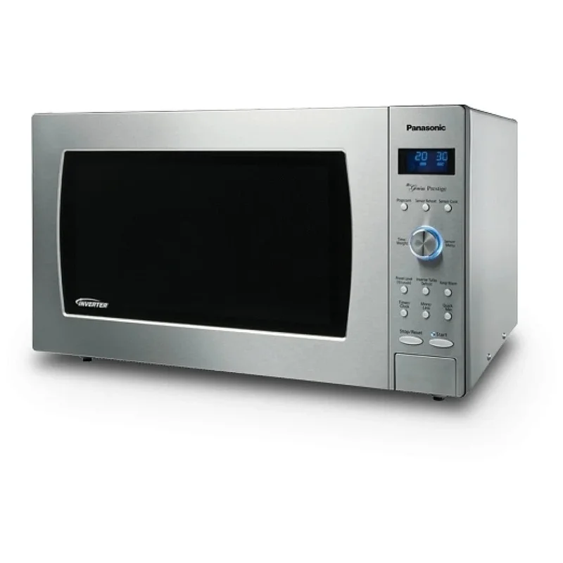 Panasonic - 2.2 cu. Ft Counter top Microwave in Stainless - NNSD986SC Stainless
